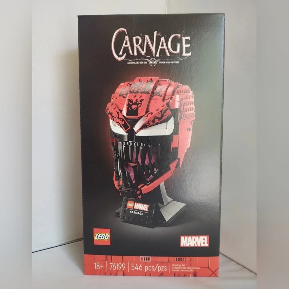 Lego 76199 Marvel Carnage NWT Building Toy Set